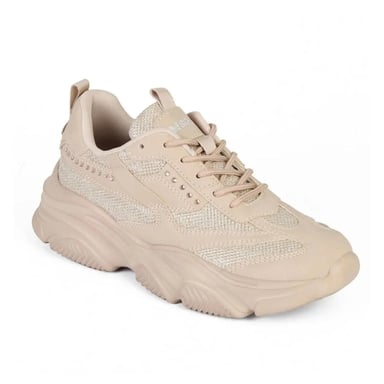 ZAPATILLA MUJER STHEF TRENDY BEIGE 7919 - 1