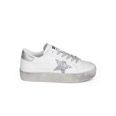 ZAPATILLA MUJER STHEF TRENDY PLATA 7696