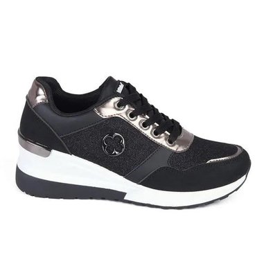 ZAPATILLA MUJER STHEF TRENDY NEGRO 7910