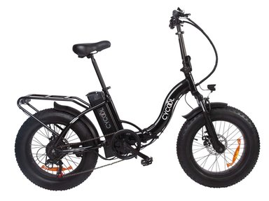 E-BIKE CYCOOL EWILD20W/1005 CON TIMON PLEGABLE, INC. BATERIA, CARGADOR Y LLAVES NEGRO