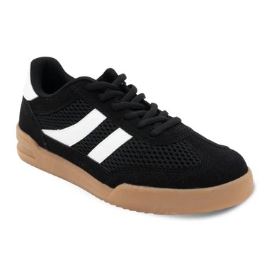 ZAPATILLA MUJER STHEF CASUAL NEGRO/BLANCO 8144