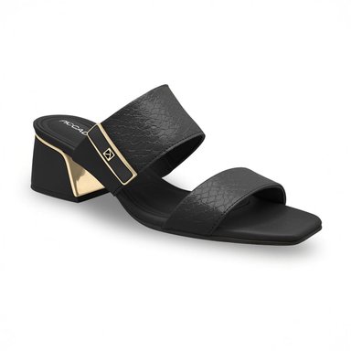 SANDALIA PICCADILLY VESTIR PRETO 54308100000002 - 1