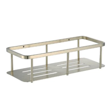 REPISA PARA BAÑO LUNADEC PERU RECTANGULAR ACERO INOXIDABLE DORADO SUS 304