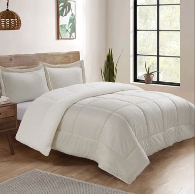 EDREDÓN ISATEX SHERPA 2 PLAZAS ALGODÓN PIMA LISOS