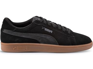 ZAPATILLAS HOMBRE PUMA NEGRO 390984 10 SMASH 3.0 -MARRON CUERO - 1