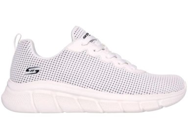 ZAPATILLAS MUJER SKECHERS RUNNING BLANCO HUMO 117346/WHT BOBS SPORT B FLEX VISIONARY ESSENCE