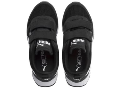 ZAPATILLAS NIÑO PUMA R78 V PS NEGRO - 4