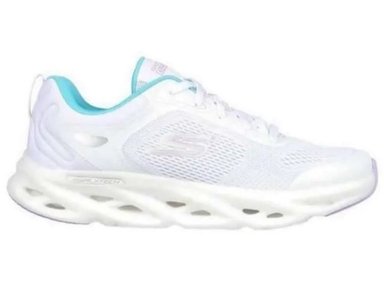 ZAPATILLAS MUJER SKECHERS RUNNING BLANCO 129496/WBL GO RUN SWIRL TECH SPEED