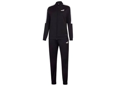 BUZO CONJUNTO DEPORTIVO PUMA BASEBALL TRICOT SUIT CL NEGRO PARA MUJER - 1