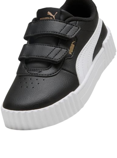 ZAPATILLA PUMA CARINA 3.0 V PS 401478 03 NEGRO PARA NIÑOS - 2