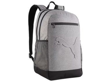 MOCHILA PUMA BUZZ HEATHER 091350 01 GRIS LISO