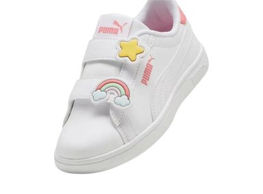 ZAPATILLA PUMA SMASH 3.0 BADGES V PS 397286 01 PARA NIÑAS - 5