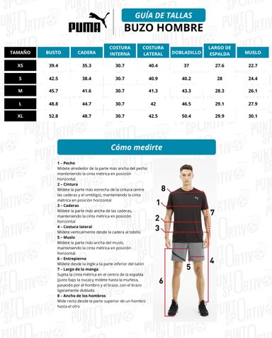 BUZO PUMA TEAM RISE 658653 06 AZUL PARA HOMBRE - 3