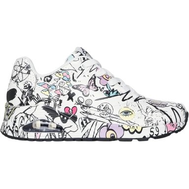 ZAPATILLA SKECHERS PROCESS SKETCH 177972WMLT BLANCO NIÑA - 1