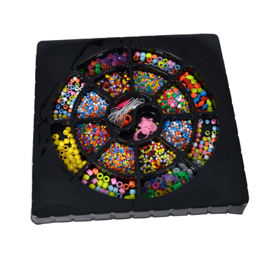 SET PARA HACER PULSERAS ART Y FUN KIT DE JOYERIA MULTICOLOR SURTIDO + 5000PCS - 2