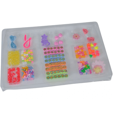 SET PARA HACER PULSERAS ART Y FUN KIT DE JOYERIA FLORAL MULTICOLOR SURTIDO - 3