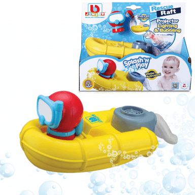 JUGUETE DE BEBÉ BB JUNIOR SPLASH N PLAY BALSA DE RESCATE CON LUZ Y EFECTO DE BURBUJAS