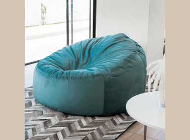 PUFF PUFFLIMA MARSHMALLOW GIGANTE TURQUEZA TURQUESA - 2