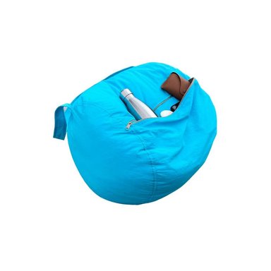 PUFF PUFFLIMA PICNIC TURQUEZA ULTRACUERO TURQUESA