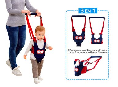 ARNES PARA CAMINAR 3 EN 1 PARA BEBÉS AZUL