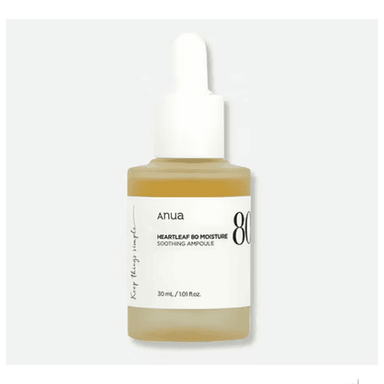 ANUA AMPOLLA FACIAL HEARTLEAF 80 % MOISTURE SOOTHING 30 ML - 2