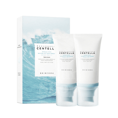 SKIN1004 MADAGASCAR CENTELLA HYALU-CICA WATER-FIT SUN SERUM TWIN PACK SPF50 - 1