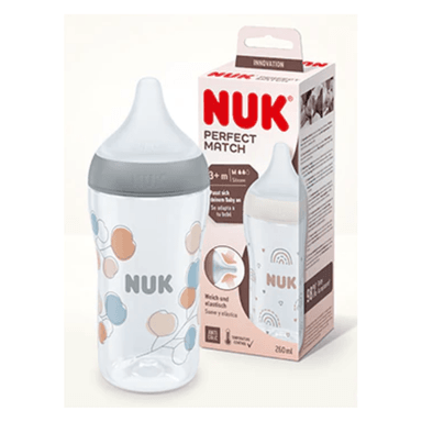 NUK BIBERÓN PERFECT MATCH PP CT 260ML RAMITA