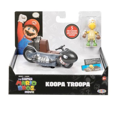 SUPER MARIO BROS LA PELÍCULA - FIGURA KOOPA TROOPA KART - 1