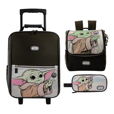 SET DE MALETA LONCHERA CARTUCHERA MANDALORIAN COLECCIÓN B