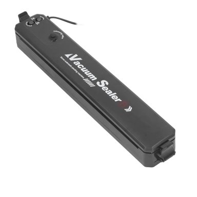 SELLADOR BOLSA VACIO COLOR NEGRO MAQUINA COMIDA AIRE EXTRAER