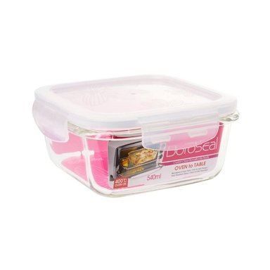 REFRACTARIO HERMETICO LOCK AND LOCK CUADRADO 540 ML. LLG215