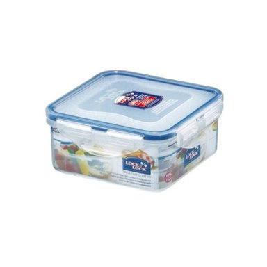 TAPER HERMETICO LOCK AND LOCK CUADRADO 600ML. HPL854