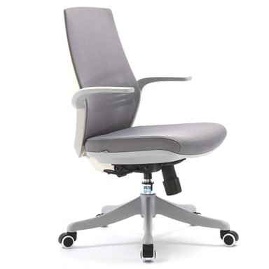 SILLA ERGONÓMICA EJECUTIVA DECORPLAS SHANGAI COLORS GRIS CLARO - 3