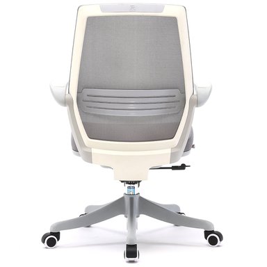 SILLA ERGONÓMICA EJECUTIVA DECORPLAS SHANGAI COLORS GRIS CLARO - 4