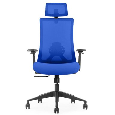 SILLA ERGONÓMICA GERENCIAL DECORPLAS AZUL MARINO ATENAS - 2