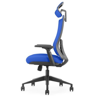 SILLA ERGONÓMICA GERENCIAL DECORPLAS AZUL MARINO ATENAS - 3