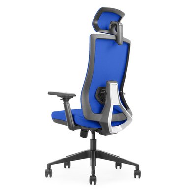 SILLA ERGONÓMICA GERENCIAL DECORPLAS AZUL MARINO ATENAS - 4