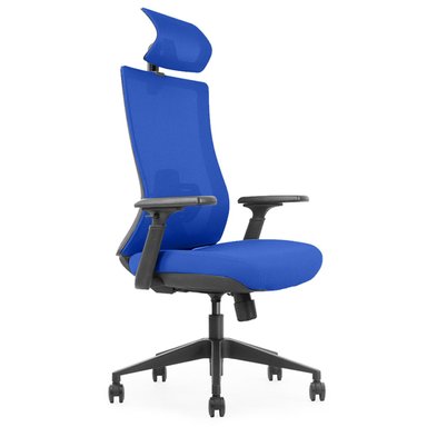 SILLA ERGONÓMICA GERENCIAL DECORPLAS AZUL MARINO ATENAS - 6