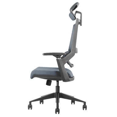 SILLA ERGONÓMICA GERENCIAL MODELO SPARTA DARK GREY - 3