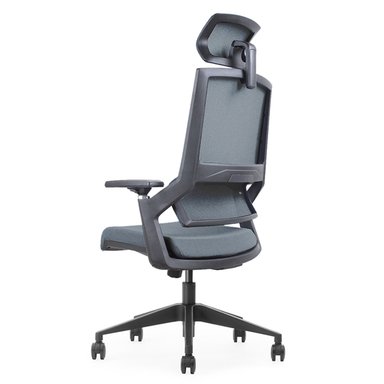 SILLA ERGONÓMICA GERENCIAL MODELO SPARTA DARK GREY - 4