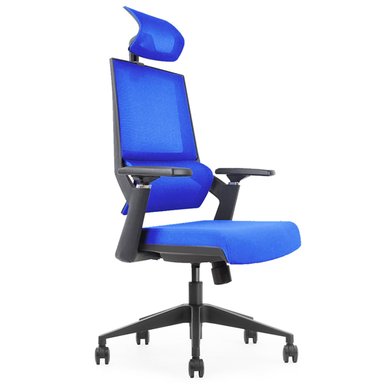 SILLA ERGONÓMICA GERENCIAL DECORPLAS AZUL MARINO SPARTA DARK BLUE - 6