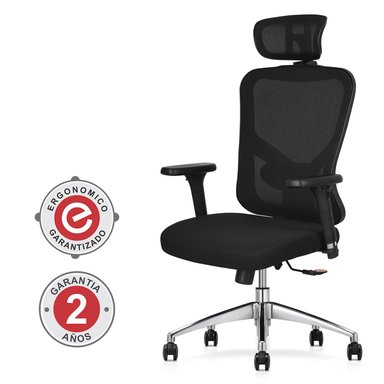 SILLA ERGONOMICA DECORPLAS ATLANTA 2 NEGRO EJECUTIVA