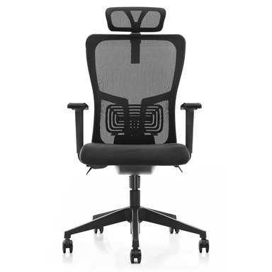 SILLA ERGONOMICA EJECUTIVA MODELO SEUL BLACK
