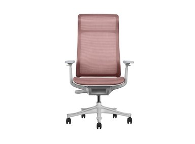 SILLA GIRATORIA ERGONÓMICA DETROIT PINK _ DECORPLAS