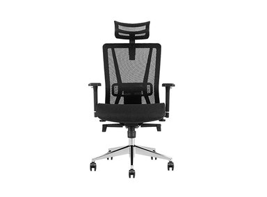 SILLA GIRATORIA ERGONÓMICA GERENCIAL TOKIO BLACK_ DECORPLAS