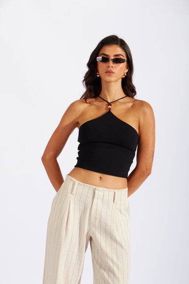 CROP TOP HALTER CUENTAS