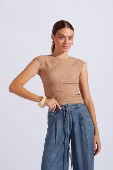 TOP TEXTURA DRAPEADO