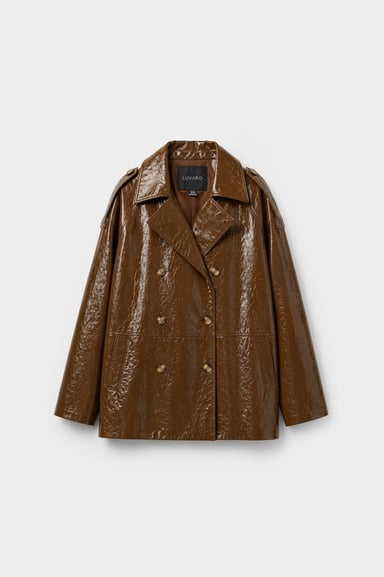 TRENCH MIDI LEATHER - 1