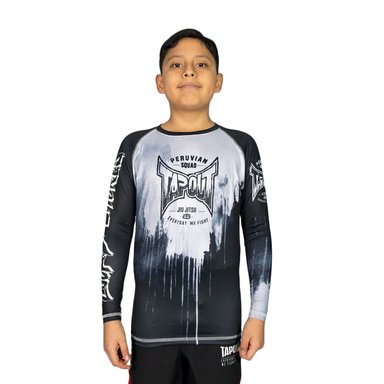 RASHGUARD MANGA LARGA KIDS TAPOUT SERVE