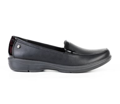 MOCASINES MUJER BATA NEGRO CASUALES COMFIT - 1
